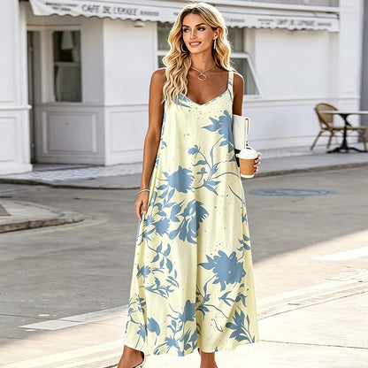 🔥Summer Sale🔥printed slip dress